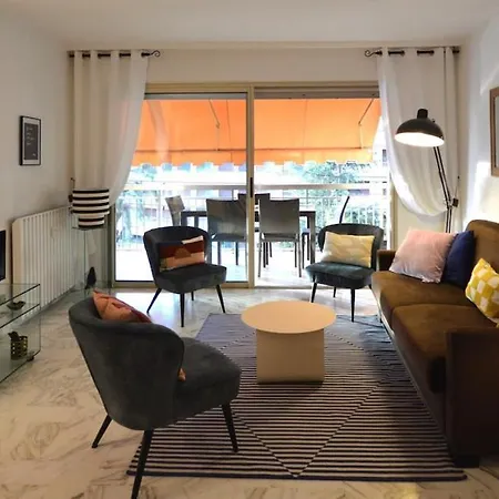 Wiosna- Quiet 1 Bedroom Канны