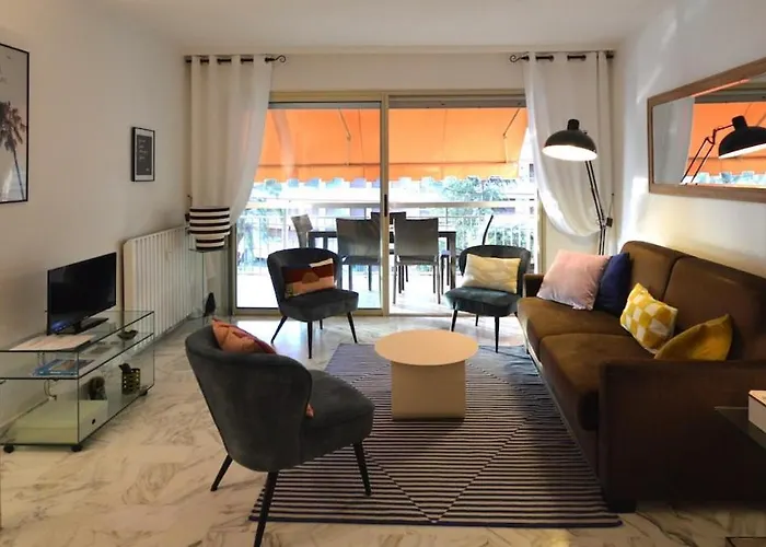 Wiosna- Quiet 1 Bedroom Канны